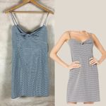 1. State  Black/White Check Print Mini Dress NEW Size 8 Photo 10