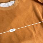 Aerie Burnt Orange Fleece Pullover Sweatshirt Photo 1