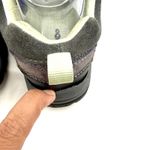 Ahnu Hiking Shoes Women US 8 Leather Waterproof Vibram Outsole Gray Purple AS IS Photo 8