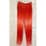 HoneyDew Lounge Pants‎ Womens Small Orange Ombre Drawstring Joggers Photo 3