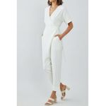 Rachel Comey  Dispatch Wrap Jumpsuit, White, 0 (US) Photo 1