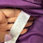 Alex Evenings  Evelyn Rosette‎ Lace Gown Eggplant Purple 8 Photo 6