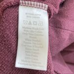 Everlane  Pullover Burgundy Hoodie Size Extra Small Photo 3