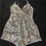 Miss Avenue  Metallic Sequin Romper Photo 2