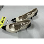 Predictions Womans Comfort Plus By  Stiletto Slipon Pumps 7.5 Black White Photo 1