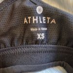 Athleta  Grey Shadow Stripe Energize Tank with Built in Sports Bra - Si… Photo 5