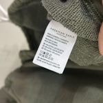 American Eagle Women's XS Boxy Relaxed Fit Tie Hem French Terry Green Photo 7