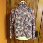 Vintage 70s leaves dressy blouse Size M Photo 7