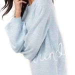 LC Lauren Conrad Lauren Conrad Embroidered Blouson Sweatshirt Photo 1