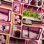 No Boundaries Board Shorts Swim VW Van Surfing Flower Trees Purple Pink Y2K 90’s Photo 1