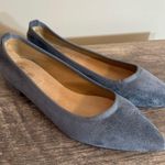 Mi.im Gray Faux Suede Low Heel Shoes Size 8 Office Professional Church Modest Photo 1