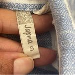 Japna  | Blue Striped Button Down Mini Dress Sz S Photo 5