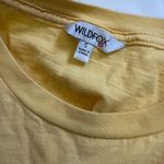 Wildfox Pale Yellow Radiate Positivity Boho Hippy Daisy Graphic T Shirt Photo 4