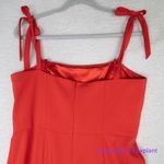 Anthropologie  BHLDN Theia Trinity jumpsuit‎ red tie strap , size 16 Photo 7