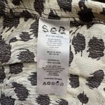 Sea New York Leo Animal Print Wrap Midi Dress Size 0 Brown Photo 10