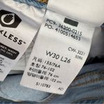 Levi's Levi’s Premium 501 Original Crop Jeans Ojai Ring Wash Distressed Size 30 Photo 14