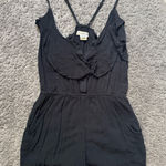 Billabong  All Black Frilly Light-weight Romper  Photo 0
