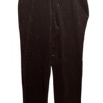 Susan Graver VINTAGE POCKETS BLACK SPARKLE WIDE LEG SLACKS PLUS SIZE 18W Photo 0