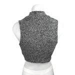 Urban Outfitters Outfitter Silence + Noise Dark Gray Turtleneck Sleeveless Crop Sweater Top Photo 1
