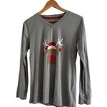 Joe Boxer  Long Sleeve Reindeer Christmas‎ T Shirt/Holidays Size Large Photo 1