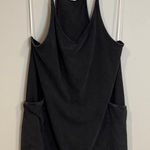 Double Zero  black sleeveless romper with shorts no liner Photo 0