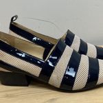 Wood Wood| Unique Patent Leather and Mesh Loafers sz 36 Blue Photo 2