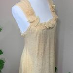 Anthropologie A’reve Cream Romantic Cream Dress Photo 6