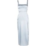 Reformation ππ Solay Silk Dress ~ Mineral 10 NWT Photo 8