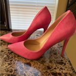 Charles by Charles David Charles by Charles & David Vibrant Pink Textured Heels Gently worn! Photo 2
