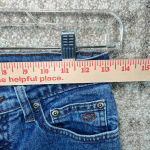 Harley Davidson Straight‎ Leg Jeans Casual Moto Durable Biker Chic Blue Size 26 Photo 6