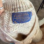 Pendleton Vintage  Cream Wool Knit Photo 3