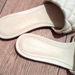 Bottega Veneta 🆕 Womens 41 Quilted Leather Sandals Slides Shoes Square Toe NEW Photo 6