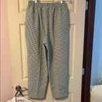 Briggs New York Vintage Retro Women’s Brigg’s Green and White Checkered Dress Pants 16 Photo 4