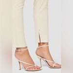 Hudson Jeans NWT Hudson Nico Mid-Rise Straight Ankle Jean with‎ Slit Hem in Moonbeam Size 32 Photo 2