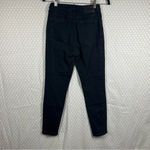 Everlane Black The Curvy High Rise Crop Skinny Jeans Photo 4