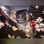 Torrid  Black and Floral Cropped Pant size 3 plus size pockets floral Photo 10