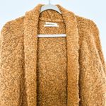 Anthropologie ‎ Womens Cardigan Sz XS Mustard Yellow Lilla Cozy Knit Cottage Fall Photo 2