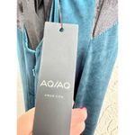 AQ/AQ NWT Strappy Sleeveless Deep V Neck Nori Midi Dress Colorblock Women's US 4 Photo 3