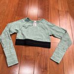 Gymshark  Vision 3 pieces Long Sleeve Crop Top sports Bra and leggings size M Photo 4