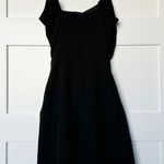 ZARA Black Mini Cut Out Dress Photo 7