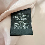 Adrianna Papell Evening Essentials Metallic Ruffle Blouse Top Size 10 Photo 8