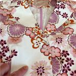 Stradivarius  Floral Front Button Double Breasted Blazer Jacket Womens Medium Photo 6