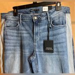 Simply Vera By Vera Wang Deven Jeans Straight Mid Rise Stretch Blue Women Sz 12 Photo 1