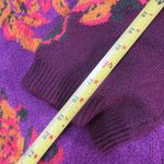 The Pioneer Woman Colorblock Purple Garden Floral Sweater Womens M 8/10 Cottage Size M Photo 6