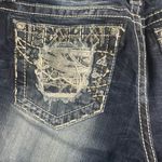 Miss Me Blue Jean Shorts with Distressed Wash Photo 3