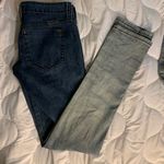 Frankie B Vintage Y2K 2 tone Jeans. Size 27 Studded. Very Rare Straight Blue Photo 11