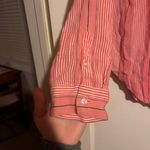 Westport Stripped Pink Button Up Photo 4