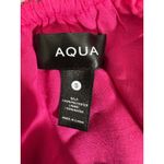 AQUA ‎ Off The Shoulder Ruffle Top Floral Print Pink Purple Blouse - Size S Photo 6