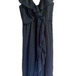 Lila Rose Lily Rose Low V - On Off Shoulder Black Dress Sz M NWT Photo 0