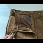 Bernardo Tan Real Suede Pants Size 8 New with tags Photo 2